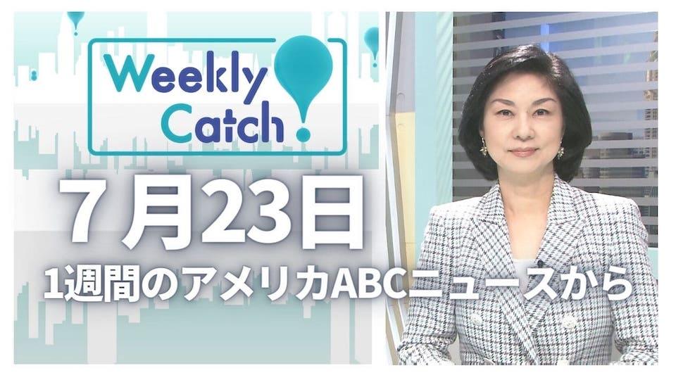 7月23日 Weekly Catch!